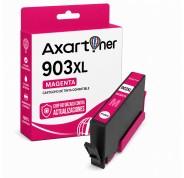 Compatible HP 903XL - Chip reforzado contra actualizaciones - Magenta Cartucho de Tinta T6M07AE/T6L91AE