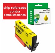 Compatible HP 912XL Amarillo - Chip Actualizado Funciona en Impresoras que terminan en E - Cartucho de Tinta 3YL83AE / 3YL79AE