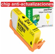 Compatible HP 912XL - Chip Anti-Actualizaciones - Amarillo Cartucho de Tinta 3YL83AE / 3YL79AE