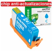 Compatible HP 912XL - Chip Anti-Actualizaciones - Cyan Cartucho de Tinta 3YL81AE / 3YL77AE