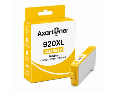 Compatible HP 920XL Amarillo Cartucho de Tinta CD974AE