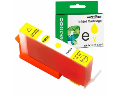 Compatible HP 924e XL / 924 Amarillo Cartucho de Tinta 4K0U9NE para HP OfficeJet 8120 / 8120e / 8122e / 8123 / 8124e / 8125e / 8130 / 8130e / 8132e / 8133 / 8134e / 8135e / 8138e / 8139e