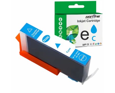 Compatible HP 924e XL / 924 Cyan Cartucho de Tinta 4K0U7NE para HP OfficeJet 8120 / 8120e / 8122e / 8123 / 8124e / 8125e / 8130 / 8130e / 8132e / 8133 / 8134e / 8135e / 8138e / 8139e