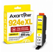 Compatible HP 924e XL / 924 Amarillo Cartucho de Tinta 4K0U9NE para HP OfficeJet 8120 / 8120e / 8122e / 8123 / 8124e / 8125e / 8130 / 8130e / 8132e / 8133 / 8134e / 8135e / 8138e / 8139e