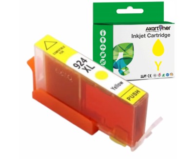 Compatible HP 924XL / 924 Amarillo Cartucho de Tinta 4K0U9NE para HP OfficeJet 8120 / 8123 / 8130 / 8133