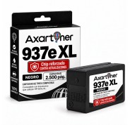 Compatible HP 937e XL Negro (Chip reforzado contra actualizaciones) Cartucho de Tinta 4S6W9NE / 4S6W5NE para HP OfficeJet Pro 9110b, 9117b, 9120b, 9120e, 9122e, 9125e, 9130b, 9132e, 9135e, 9720e, 9730e