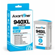 Compatible HP 940XL Cyan Cartucho de Tinta C4907AE