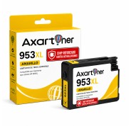Compatible HP 953XL Amarillo - Chip Actualizado reforzado contra actualizaciones - Cartucho de Tinta F6U18AE / F6U14AE