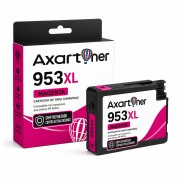 Compatible HP 953XL Magenta - Chip Actualizado reforzado contra actualizaciones - Cartucho de Tinta F6U17AE / F6U13AE