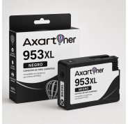 Compatible HP 953XL Negro - Chip Actualizado - Cartucho de Tinta Pigmentada L0S70AE / L0S58AE