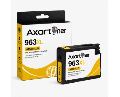 Compatible HP 963XL Amarillo - Chip Actualizado - Cartucho de Tinta (No funciona en impresoras que acaban en E) 3JA29AE / 3JA25AE