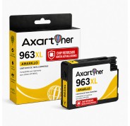 Compatible HP 963XL Amarillo - Chip reforzado contra actualizaciones - Cartucho de Tinta  3JA29AE / 3JA25AE