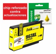 Compatible HP 963XL - Chip Actualizado - Amarillo Cartucho de Tinta (Funciona en impresoras que acaban en E) 3JA29AE / 3JA25AE