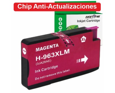 Compatible HP 963XL - Chip Anti-Actualizaciones - Magenta Cartucho de Tinta (No funciona en impresoras que acaban en E) 3JA28AE / 3JA24AE