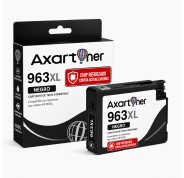 Compatible HP 963XL Negro - Chip reforzado contra actualizaciones - Cartucho de Tinta 3JA30AE / 3JA26AE