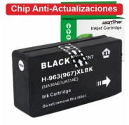Compatible HP 963XL - Chip Anti-Actualizaciones - Negro Cartucho de Tinta 3JA30AE / 3JA26AE