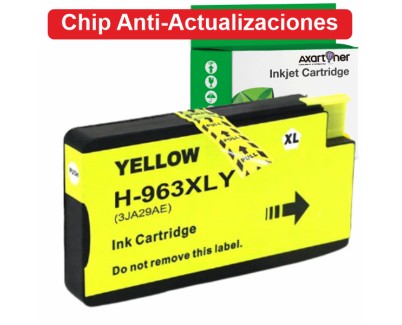Compatible HP 963XL - Chip Anti-Actualizaciones - Amarillo Cartucho de Tinta (No funciona en impresoras que acaban en E) 3JA29AE / 3JA25AE