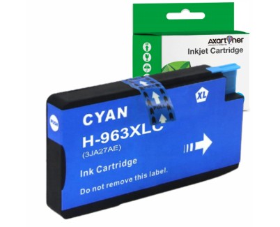 Compatible HP 963XL - Chip Actualizado - Cyan Cartucho de Tinta (No funciona en impresoras que acaban en E) 3JA27AE / 3JA23AE