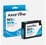 Compatible HP 963XL Cyan - Chip Actualizado - Cartucho de Tinta (No funciona en impresoras que acaban en E) 3JA27AE / 3JA23AE