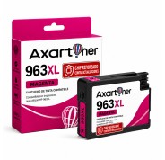 Compatible HP 963XL Magenta - Chip reforzado contra actualizaciones - Cartucho de Tinta 3JA28AE / 3JA24AE (Funcionan en impresoras que terminan en E)