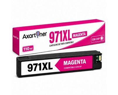 Compatible HP 971XL Magenta Cartucho de Tinta Pigmentada CN627AE / CN623AE para OfficeJet Pro X451 X476 X551 X576