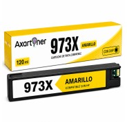 Compatible HP 973X (chip actualizado) Amarillo Cartucho de Tinta Pigmentada F6T83AE