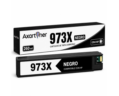 Compatible HP 973X (chip actualizado) Negro Cartucho de Tinta Pigmentada L0S07AE