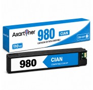 Compatible HP 980 Cyan Cartucho de Tinta Pigmentada D8J07A