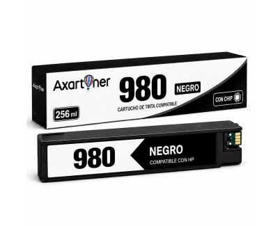 Compatible HP 980 Negro Cartucho de Tinta Pigmentada D8J10A
