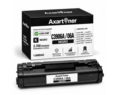 Compatible HP C3906A / 06A Negro Cartucho de Toner para LaserJet 3100 3150 5L 6L