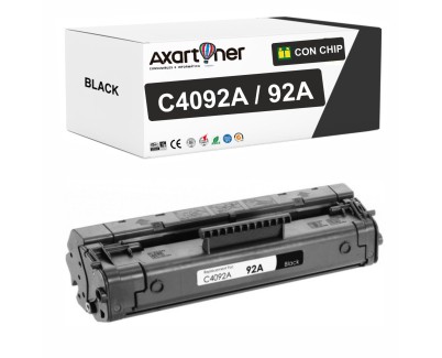 Compatible HP C4092A / 92A Negro Cartucho de Toner para HP LaserJet 1100 / 1100XI /1100A / 3200 / 3200M