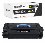 Compatible HP C8543X / 43X Negro Cartucho de Toner para HP LaserJet 9000, 9000dn, 9000mfp, 9000n, 9040, 9040dn, 9040n, 9050, 9050dn, 9050n