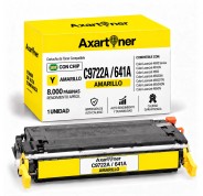Compatible HP C9722A / 641A Amarillo Cartucho de Toner para Color LaserJet 4600 Series / 4610N / 4650 / 4650DN / 4650DTN / 4650HDN / 4650N