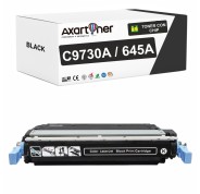 Compatible HP C9730A / 645A Negro Cartucho de Toner para HP Color LaserJet 5550n, 5500, 5500dn, 5500dtn, 5500hdn, 5500n, 5000dn