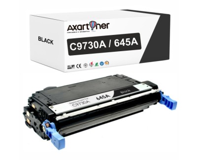 Compatible HP C9730A Negro Cartucho de Toner 645A