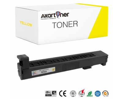 Compatible HP CB382A / 824A Amarillo Cartucho de Toner