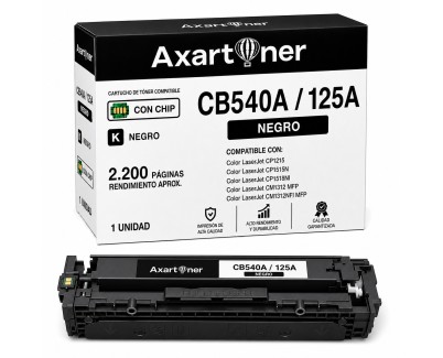 Compatible HP CB540A / 125A Negro Cartucho de Toner