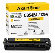 Compatible HP CB542A / 125A Amarillo Cartucho de Toner