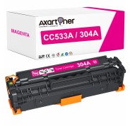 Compatible HP CC533A / 304A Magenta Cartucho de Toner para HP Color Laserjet CP2320 CM2320NF CM2320FXI CP2025 CP2025N CP2025DN