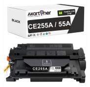 Compatible HP CE255A / 55A Negro Cartucho de Toner para HP LaserJet Enterprise serie P3010, P3015, 500 MFP 525 / LaserJet Pro 500 MFP M251