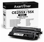 Compatible HP CE255X / 55X Negro Cartucho de Toner para HP LaserJet Enterprise serie P3010, P3015, 500 MFP 525 / LaserJet Pro 500 MFP M251