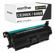 Compatible HP CE260X / 649X Negro Cartucho de Toner para HP Color LaserJet CP4520 / CP4525