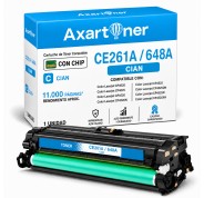 Compatible HP CE261A / 648A Cyan Cartucho de Toner para HP Color LaserJet CP420 / CP4025 / CP4520 / CP4525