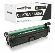 Compatible HP CE270A / 650A Negro Cartucho de Toner para HP Color LaserJet Enterprise M750dn, M750dn, M750n, M750n, M750xh, M750xh, CP5525dn, CP5525n, CP5525xh