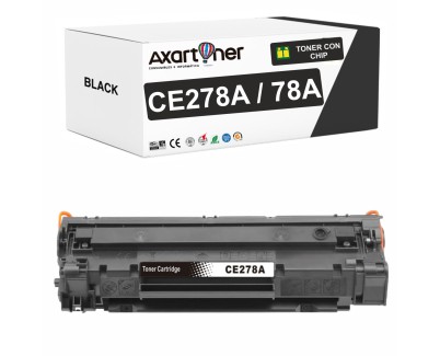 Compatible HP CE278A / 78A Negro Cartucho de Toner para HP LaserJet Pro P1566, P1606dn, M1530, M1536, M1536dnf