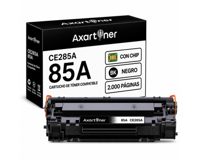 Compatible HP CE285A / 85A Negro Cartucho de Toner para HP LaserJet Pro P1102, P1102w, M1212nf, P1109w, M1217nfw, MF3010, 1102w