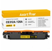 Compatible HP CE312A / 126A Amarillo Cartucho de Toner para HP LaserJet Pro CP1025NW CP1025 M275, HP LaserJet Pro 100 Color MFP M175NW M175A