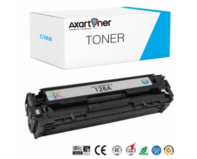 Compatible HP CE321A / 128A Cyan Cartucho de Toner