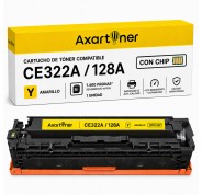 Compatible HP CE322A / 128A Amarillo Cartucho de Toner