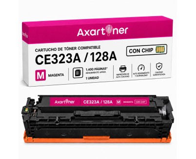 Compatible HP CE323A / 128A Magenta Cartucho de Toner